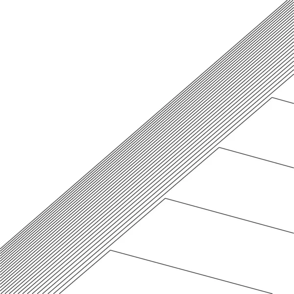 Lignes Dessin Abstraites Dans Concept Art Architectural Formes Géométriques Minimales — Image vectorielle