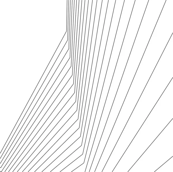 Lignes Dessin Abstraites Dans Concept Art Architectural Formes Géométriques Minimales — Image vectorielle