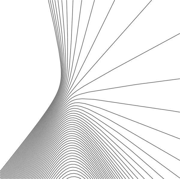 Linhas Abstratas Desenho Conceito Arte Arquitetônica Formas Geométricas Mínimas —  Vetores de Stock