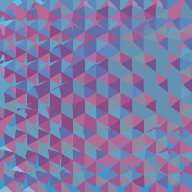 çokgen mavi ve mor renkli duvar kağıdı