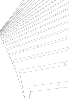 minimal geometrik şekiller, mimari çizgiler