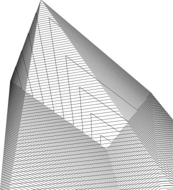 minimal geometrik şekiller, mimari çizgiler