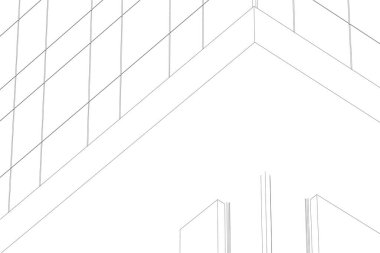 minimal geometrik şekiller, mimari çizgiler