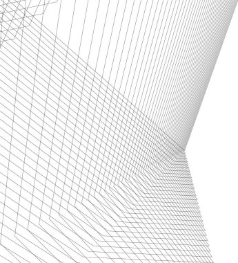 minimal geometrik şekiller, mimari çizgiler