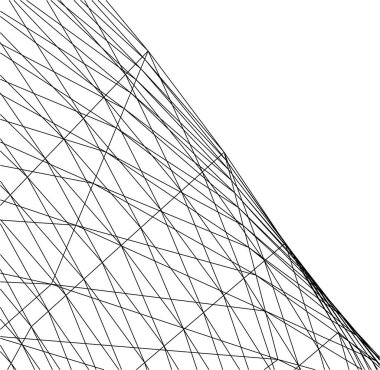 minimal geometrik şekiller, mimari çizgiler