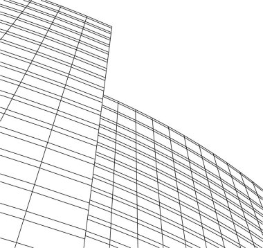 minimal geometrik şekiller, mimari çizgiler