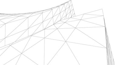 minimal geometrik şekiller, mimari çizgiler