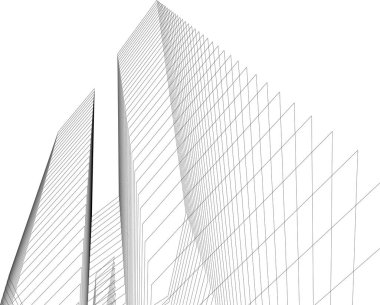 minimal geometrik şekiller, mimari çizgiler