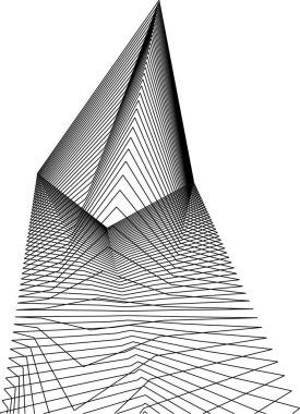 minimal geometrik şekiller, mimari çizgiler