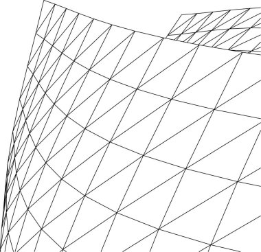 minimal geometrik şekiller, mimari çizgiler