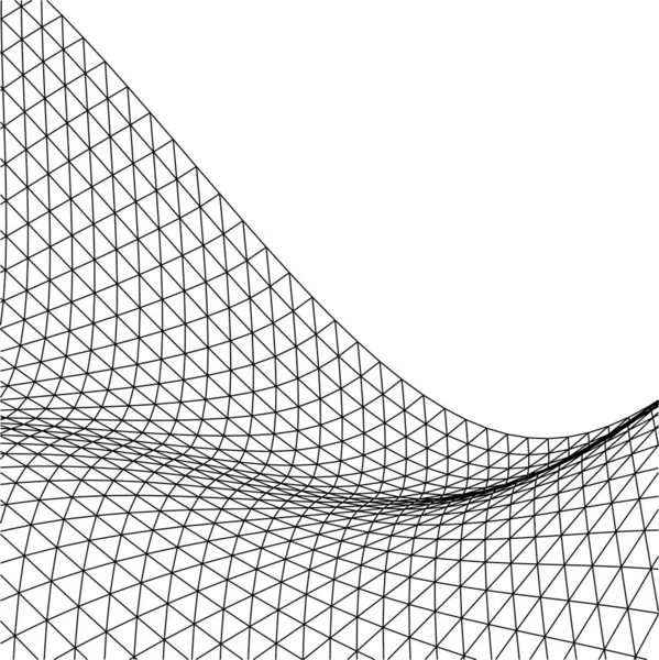 Linhas Abstratas Desenho Conceito Arte Arquitetônica Formas Geométricas Mínimas — Vetor de Stock