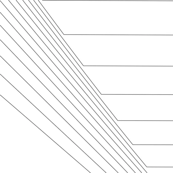 Lignes Dessin Abstraites Dans Concept Art Architectural Formes Géométriques Minimales — Image vectorielle