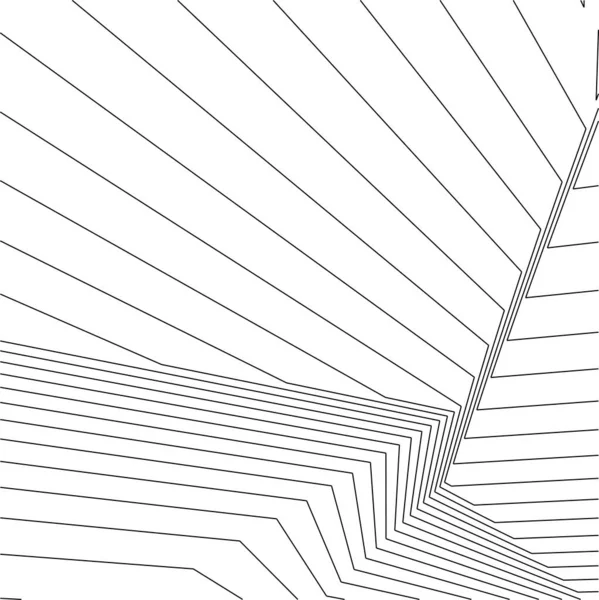 最小限の幾何学的形状建築線 — ストックベクタ