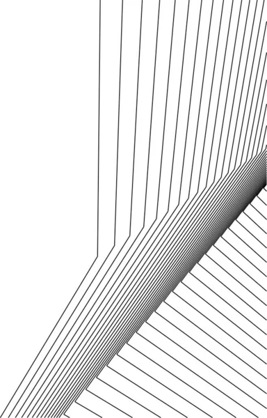 Minimale Geometrische Vormen Architectonische Lijnen — Stockvector