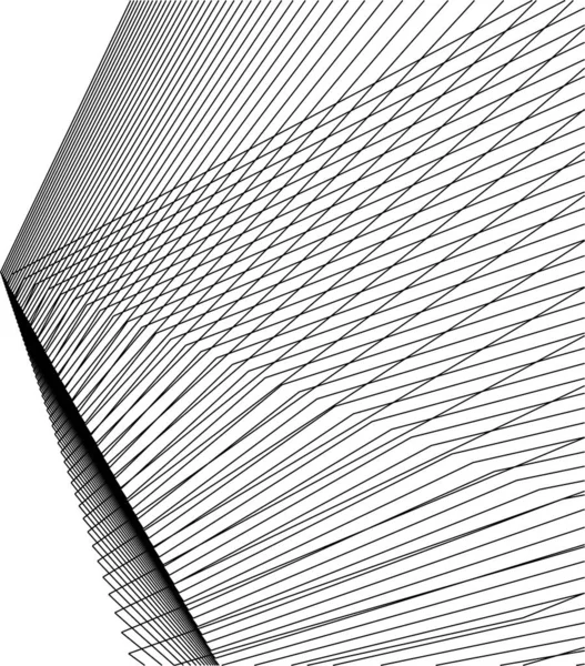 Forme Geometriche Minimali Linee Architettoniche — Vettoriale Stock