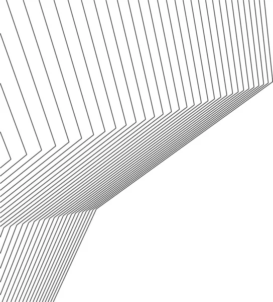 Formas Geométricas Mínimas Linhas Arquitetônicas —  Vetores de Stock