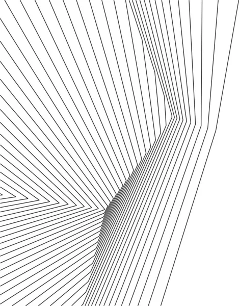 Minimale Geometrische Formen Architektonische Linien — Stockvektor