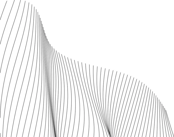 Linhas Abstratas Desenho Conceito Arte Arquitetônica Formas Geométricas Mínimas — Vetor de Stock