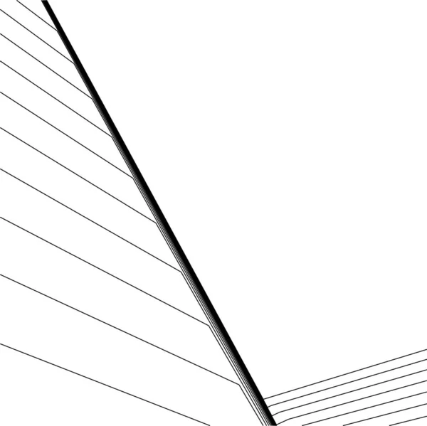 Abstrakta Teckningslinjer Arkitektonisk Konst Koncept Minimala Geometriska Former — Stock vektor