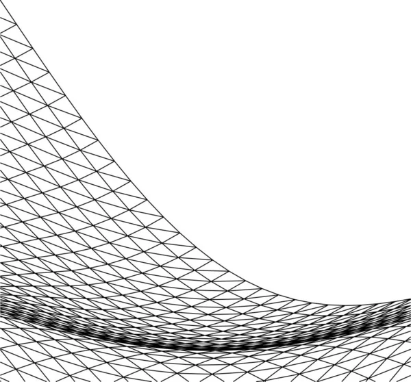 Elvont Rajzvonalak Építészeti Képzőművészetben Minimális Geometriai Formák — Stock Vector