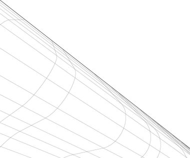 minimal geometrik şekiller, mimari çizgiler