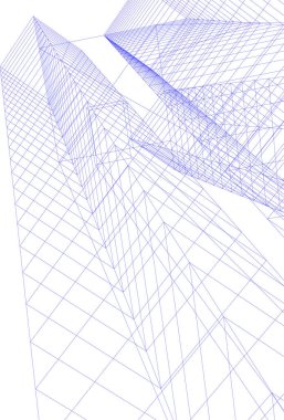 minimal geometrik şekiller, mimari çizgiler