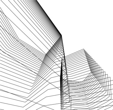 minimal geometrik şekiller, mimari çizgiler