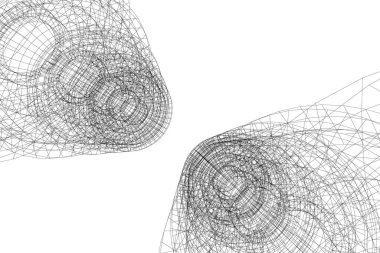 minimal geometrik şekiller, mimari çizgiler