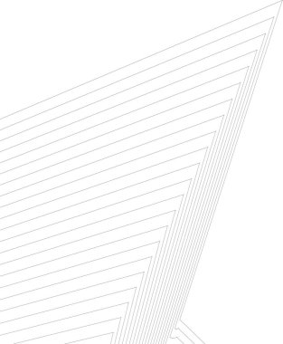 minimal geometrik şekiller, mimari çizgiler