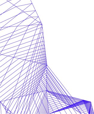 minimal geometrik şekiller, mimari çizgiler