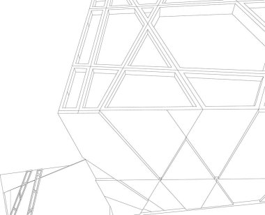 minimal geometrik şekiller, mimari çizgiler