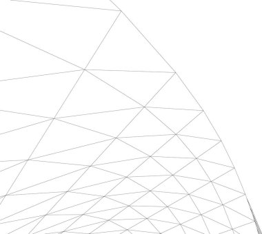 minimal geometrik şekiller, mimari çizgiler