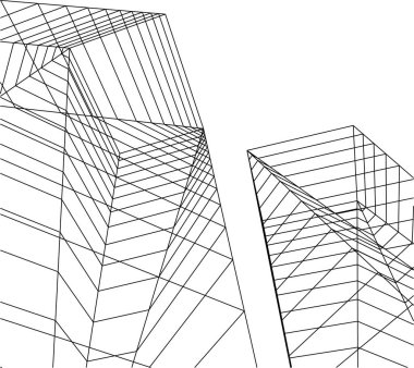 minimal geometrik şekiller, mimari çizgiler