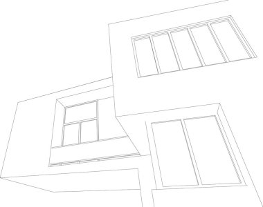 minimal geometrik şekiller, mimari çizgiler