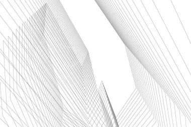 minimal geometrik şekiller, mimari çizgiler