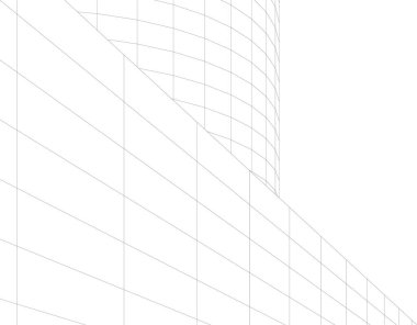 minimal geometrik şekiller, mimari çizgiler