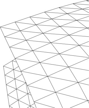 minimal geometrik şekiller, mimari çizgiler