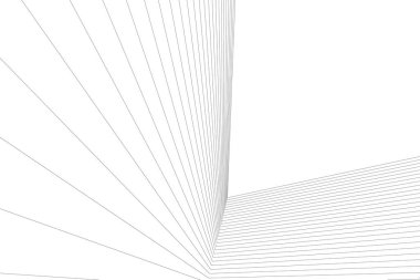 minimal geometrik şekiller, mimari çizgiler