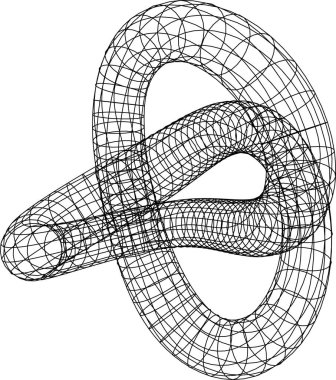 Arkaplanda mimari bina 3d illüstrasyon