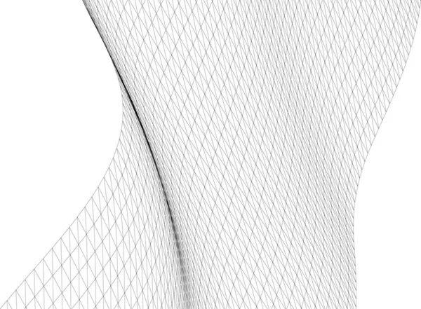 Linee Disegno Astratte Nel Concetto Arte Architettonica Forme Geometriche Minime — Vettoriale Stock