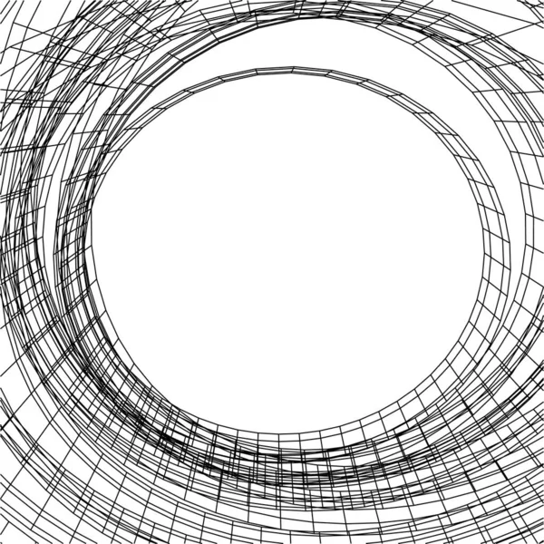 Abstrakcyjne Linie Rysunku Koncepcji Sztuki Architektonicznej Minimalne Kształty Geometryczne — Wektor stockowy