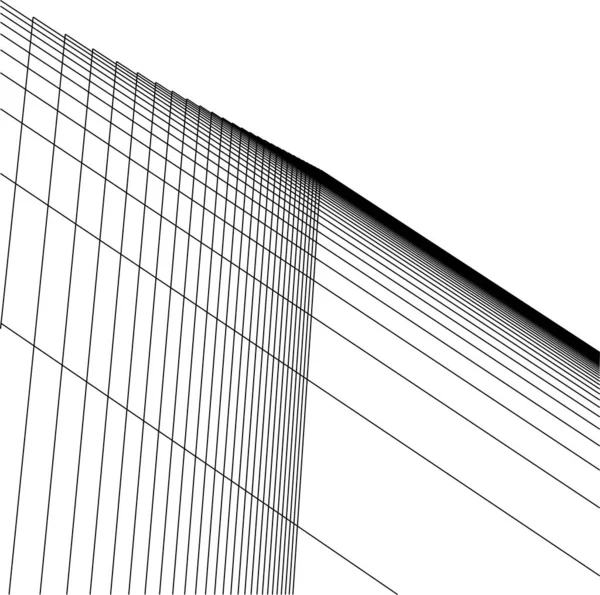 Minimális Geometriai Formák Építészeti Vonalak — Stock Vector