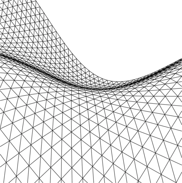 Linhas Abstratas Desenho Conceito Arte Arquitetônica Formas Geométricas Mínimas —  Vetores de Stock