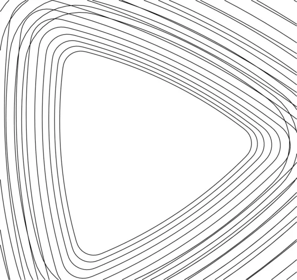 Abstracte Tekenlijnen Architectonisch Kunstconcept Minimale Geometrische Vormen — Stockvector