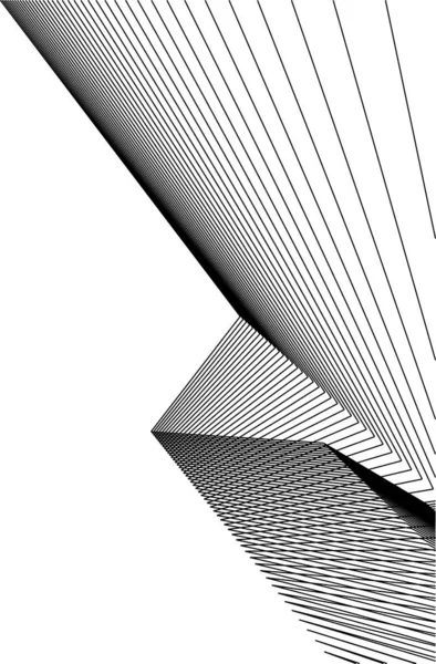 Minimale Geometrische Vormen Architectonische Lijnen — Stockvector