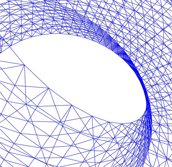 Líneas Abstractas Dibujo Concepto Arte Arquitectónico Formas Geométricas Mínimas — Vector de stock