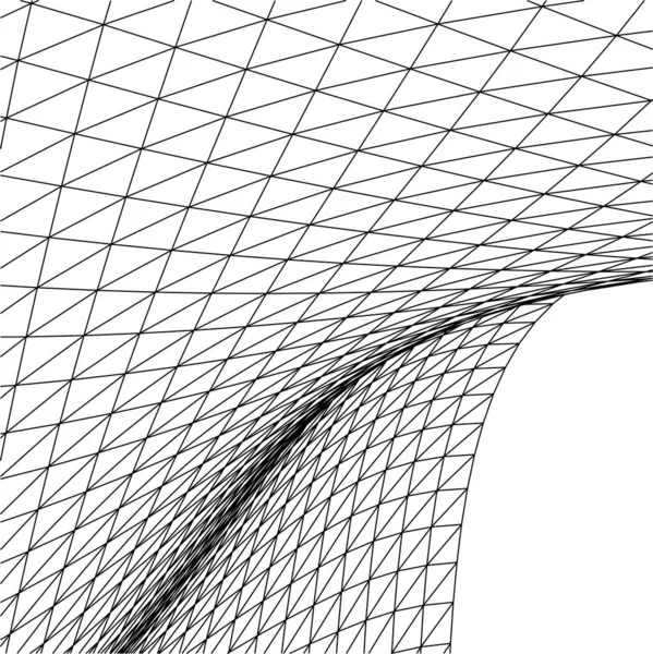 Abstrakte Zeichnungslinien Architektonischen Kunstkonzept Minimale Geometrische Formen — Stockvektor