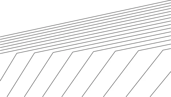 Abstracte Tekenlijnen Architectonisch Kunstconcept Minimale Geometrische Vormen — Stockvector