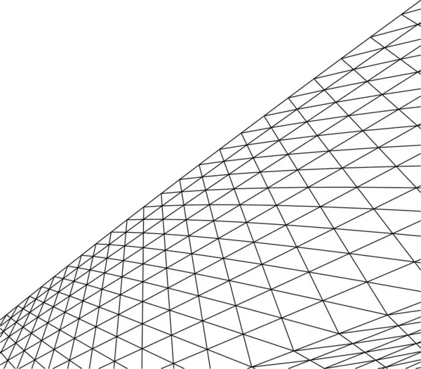 最小几何形状 建筑线 — 图库矢量图片