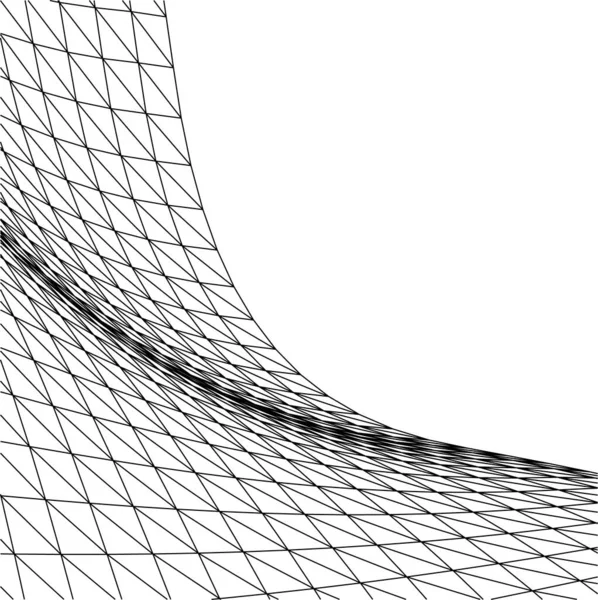 Linhas Abstratas Desenho Conceito Arte Arquitetônica Formas Geométricas Mínimas — Vetor de Stock